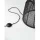 Lampadare - Lampa de podea design natural BREENA negru