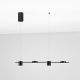 Pendule, Lustre suspendate - Lustra liniara cu 4 spoturi LED CCT RIAZ
