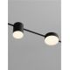 Pendule, Lustre suspendate - Lustra liniara cu 4 spoturi LED CCT RIAZ