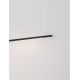 Pendule, Lustre suspendate - Lustra liniara LED CCT BRILLIA negru