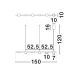 Pendule, Lustre suspendate - Lustra liniara cu 6 spoturi LED CCT RIAZ