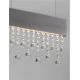 Pendule, Lustre suspendate - Lustra LED suspendata stil elegant CRISTA titan