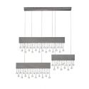 Lustra LED suspendata stil elegant CRISTA titan
