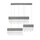 Pendule, Lustre suspendate - Lustra LED suspendata stil elegant CRISTA titan