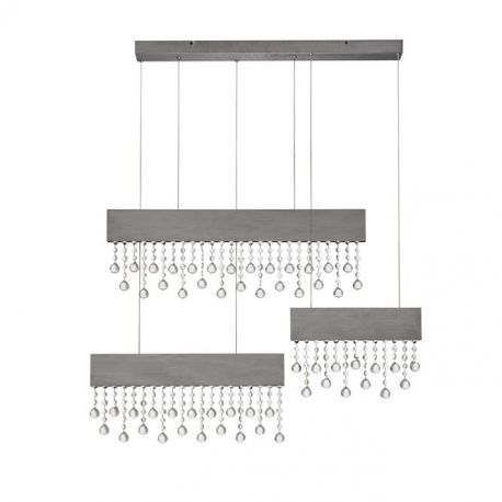 Pendule, Lustre suspendate - Lustra LED suspendata stil elegant CRISTA titan