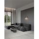 Aplice, corpuri de iluminat pentru pereti - Aplica LED de perete stil elegant CRISTA titan
