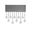Aplica LED de perete stil elegant CRISTA titan