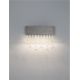 Aplice, corpuri de iluminat pentru pereti - Aplica LED de perete stil elegant CRISTA titan