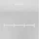 Pendule, Lustre suspendate - Lustra liniara cu 4 spoturi LED 2700K POETIC alb