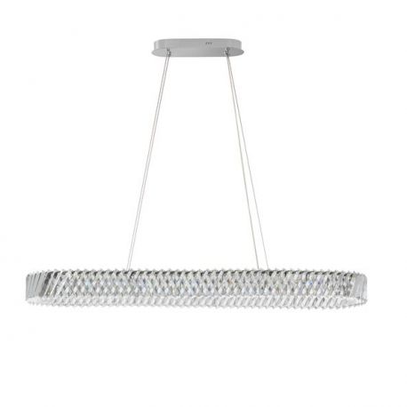 Pendule, Lustre suspendate - Lustra LED suspendata ovala design elegant ARIETTA L-119cm