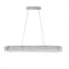 Lustra LED suspendata ovala design elegant ARIETTA L-119cm