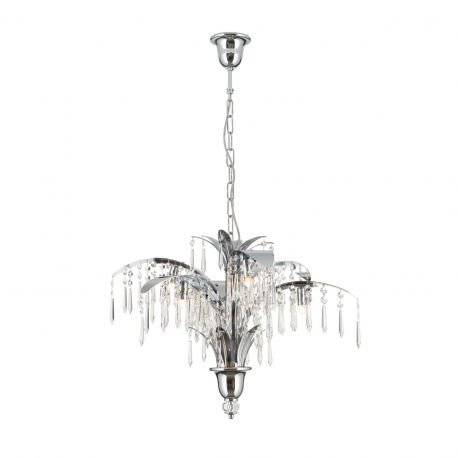 Candelabre, Lustre - Lustra cristal eleganta stil modern Palme 6L chrome plated