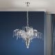 Candelabre, Lustre - Lustra cristal eleganta stil modern Palme 6L chrome plated