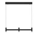 Lustra liniara cu 3 spoturi LED 3000K POETIC negru