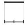 Lustra liniara cu 3 spoturi LED 3000K POETIC negru