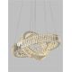 Pendule, Lustre suspendate - Lustra suspendata LED, cristale sticla ARIETTA 60cm