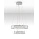 Pendule, Lustre suspendate - Lustra suspendata LED, cristale sticla ARIETTA 60cm