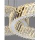 Pendule, Lustre suspendate - Lustra suspendata LED, cristale sticla ARIETTA