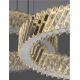 Pendule, Lustre suspendate - Lustra suspendata LED, cristale sticla ARIETTA