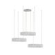 Pendule, Lustre suspendate - Lustra suspendata LED, cristale sticla ARIETTA
