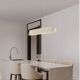 Lustra suspendata LED, cristale sticla ARIETTA