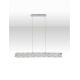 Pendule, Lustre suspendate - Lustra suspendata LED, cristale sticla ARIETTA