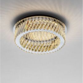 Lustra aplicata LED, cristale sticla ARIETTA 43cm