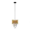 Lustra suspendata design elegant MAGNOLIA aurie