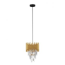 Lustra suspendata design elegant MAGNOLIA aurie