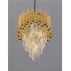 Pendule, Lustre suspendate - Lustra suspendata design elegant MAGNOLIA aurie