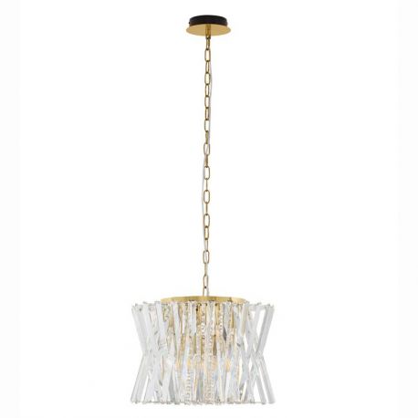 Pendule, Lustre suspendate - Lustra suspendata, cristale sticla ESTRELLA 43cm
