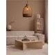 Pendule, Lustre suspendate - Lustra/Pendul ratan design natural SOLITA maro