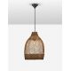 Pendule, Lustre suspendate - Lustra/Pendul ratan design natural SOLITA maro