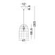 Pendule, Lustre suspendate - Lustra/Pendul ratan design natural SOLITA