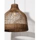 Pendule, Lustre suspendate - Lustra/Pendul ratan design natural SOLITA maro