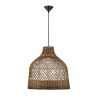 Lustra/Pendul ratan design natural SOLITA maro