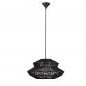 Lustra/Pendul design natural NUA negru