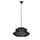 Lustra/Pendul design natural NUA negru