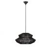 Lustra/Pendul design natural NUA negru