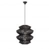 Lustra/Pendul design natural NUA negru
