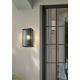 Aplice - Aplica neagra perete exterior IP44 Cincinnati