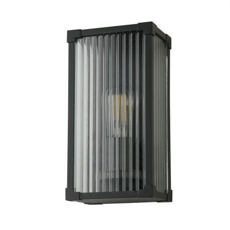 Aplice - Aplica neagra perete exterior IP44 Cincinnati
