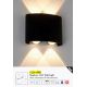 Aplice - Aplica LED perete exterior IP44 Shadows