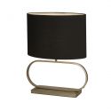 Veioza/Lampa de masa decorativa Sleek bronz/negru