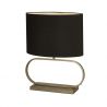 Veioza/Lampa de masa decorativa Sleek bronz/negru