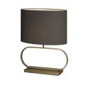 Veioza/Lampa de masa decorativa Sleek bronz/gri