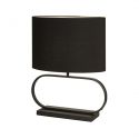 Veioza/Lampa de masa decorativa Sleek negru