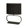 Veioza/Lampa de masa decorativa Sleek negru