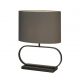 Veioze - Veioza/Lampa de masa decorativa Sleek negru/gri