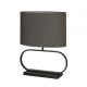 Veioze - Veioza/Lampa de masa decorativa Sleek negru/gri